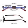 2 Pack Flexible Computer Blue Light Blocking Lightweight Reading Glasses