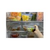 Felio 20717 Heat Resistant Food Container, 2 Divided L32.8 fl