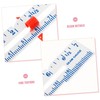 DOITOOL 5pcs Sliding Gauge Quilting Ruler Measuring Tool for Sewing