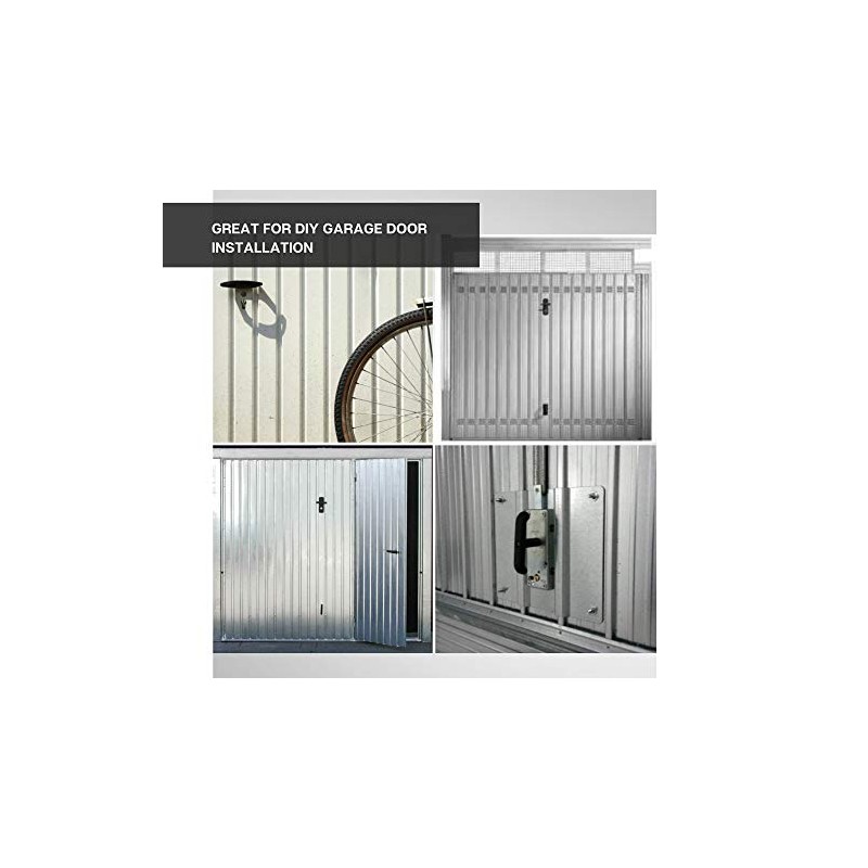 DOJA Industrial | T-Handle Door Lock | Cylinder Length 40