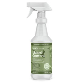 Vine Homecare Lizard Control Spray - 32 Fl Oz Natural Peppermint Spray for Lizards - Reptile Deterrent Indoor & Outdoor Use - Safe Around Kids & Pets & Keeps Reptiles Away