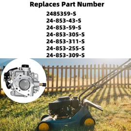 Carburetor Tune Up Kit for Kohler CH18 CH22 CH20 CH620 CH23 CH25 CH26 CH680 CH640 Engines Part, Carb Replace 24-853-43-S 24-853-59-S 24-853-255-S 24-853-309-S