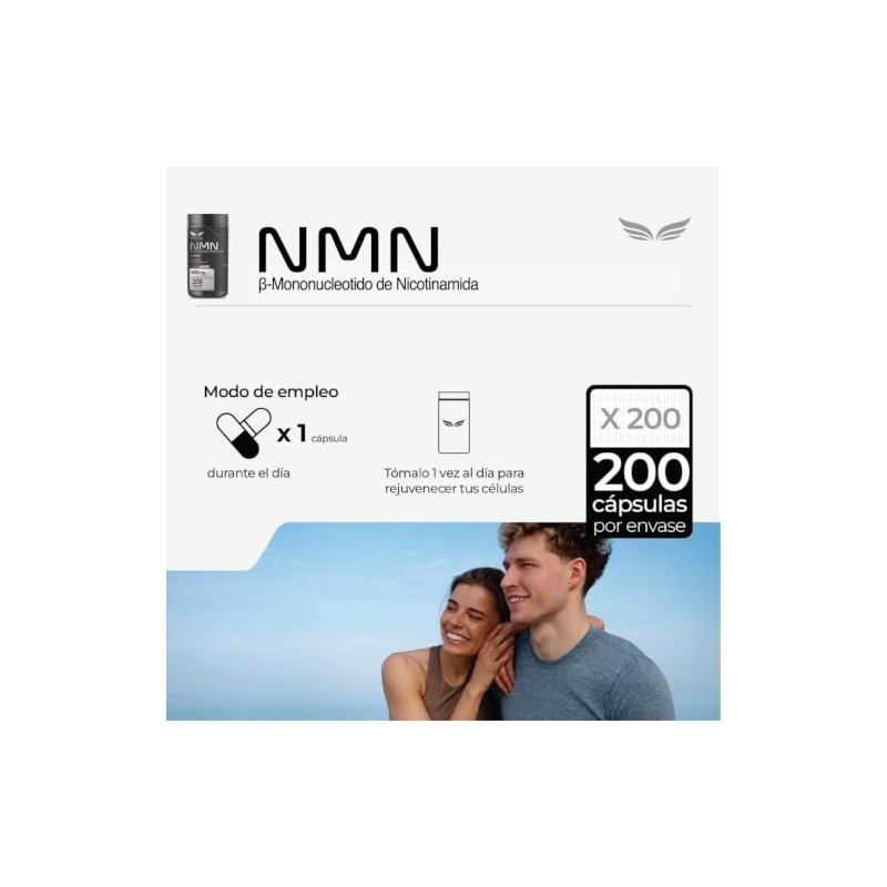 Eternal Nutrition Ultra Pure Nmn Resveratrol Puro 200 Caps