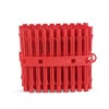 Talon Red 5-5.5mm Wall Rawl Plugs Plastic Fixing Plug Euro