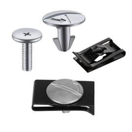 UpAmcarker 90674-TY2-A01 Lower Engine Cover Bolt Pin Screws, Radiator Engine Access Cover Pin and Lower Cover Bolt Compatible with H-onda Accord Civic CRV Acura