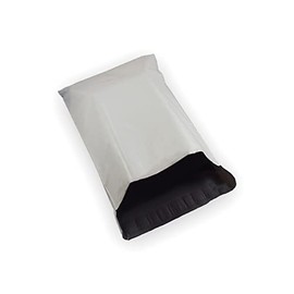 10 EcoSwift 9 x 12 White Small Poly Mailer Size #3 Self Sealing Envelopes Plastic Shipping Mailing Bags 9x12 2.35 mil