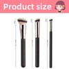 HIDOSNG Beauty Brushes, Foundation Brush, Concealer Brush, Concealer, Angled Under