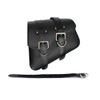 Motorcycle PU Leather Saddle Bag Universal Motorcycle Tool Bags (Right)
