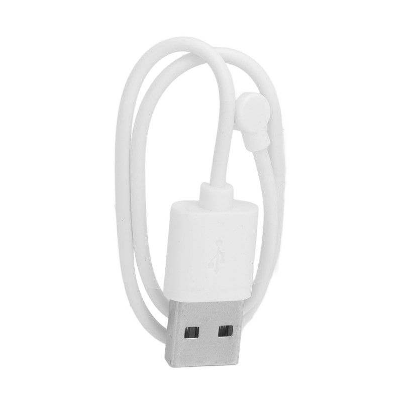 Smart Ring White BT IP68 Waterproof Rechargeable Pedometer Sleep Tracking