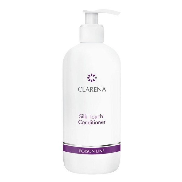 Clarena - Emollienter Hair Conditioner 500 ml - Silk Touch Conditioner - Moisturising Conditioner with Silk and Peptides - For All Hair Types - For Dry and Damaged Hair