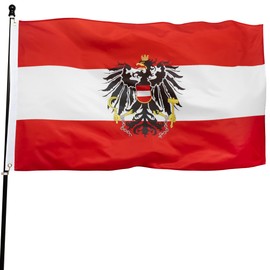 DANF Austria Flag 3x5 Foot Austrian National Banner