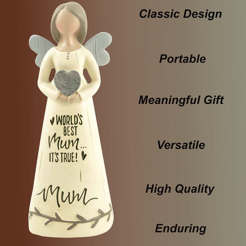 Xpressions Feather & Grace World's Best Mum It's True Angel