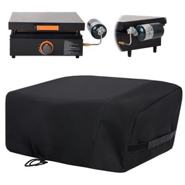 NOELIFE Griddle Cover for Blackstone 17 inch Tabletop Griddle with Hood, Propane Fuel Cylinder Can Be Covered Completely, Waterproof Grill Cover Outdoor BBQ Grilling Accessories (Cover Only)