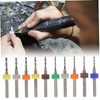 HOMSFOU 30pcs Micro Drill Bit Set Carbide Drill Bits for