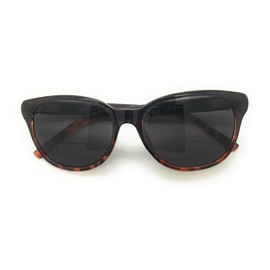 Bifocal Sun Reader Sunglasses Fashion Trendy Reading Glasses for Womens (Brown/Leopard, 1.50)