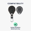 kwmobile Key Cover Compatible with Harley Davidson Motorcycle Key -