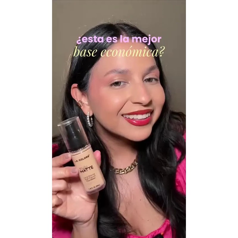 Maquillaje Liquido Truly Matte La Colors 40 Ml