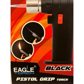 Eagle Pistol Grip Torch Lighters Pt 163 PG  Black and Grey