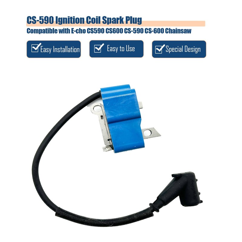 CS-590 Ignition Coil Spark Plug Set Fit for E-cho CS590