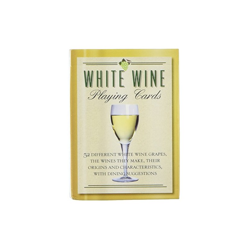 Oenophilia Playing Cards - White