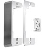 Metal Flush Fit Leveling Plate Wall Spacer for Wall Repair