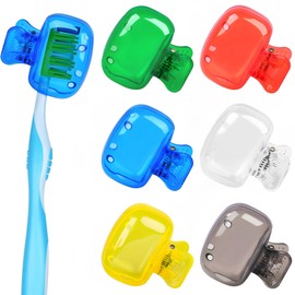 Fundas para Cepillos de Dientes 6 Piezas, Capuchones para Cepillo Dental, Protector de Cepillo de Dientes, Funda para Protector Cepillo de Dientes