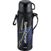 Wahei Freiz RH-1281 Sports Bottle, 2-Way Bottle, 3.3 fl oz