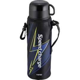 Wahei Freiz RH-1281 Sports Bottle, 2-Way Bottle, 3.3 fl oz (1 L), Sander, Vacuum Insulated Bottle, Direct Drinking, Includes Cup, Hot and Cold Retention, For Children, Elementary School Students,