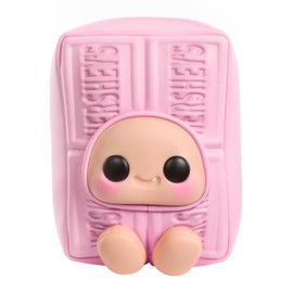 Serie Hershey's, Oso de Peluche Coleccionable de Caja Sorpresa, Edición Limitada, 3 para Coleccionar, Barra de Chocolate, Barra de Chocolate Blanco y Barra de Fresa, Gran Regalo para Todas las