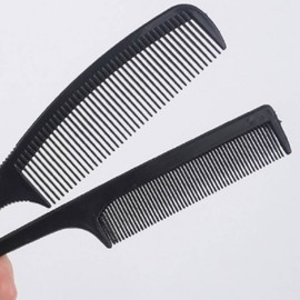 (Black) 2P hair comb set beauty salon comb portable comb beauty comb 10ea