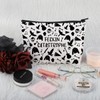 PYOUL Book-Inspired Gift, Feckin Disaster Makeup Bag, Leather and L