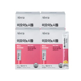 Onyu Bio 4 boxes of 98% purity or higher myo-inositol lemon flavor (4-month supply) / 순도 98%이상 미오이노시톨 레몬맛 4박스(4개월분)