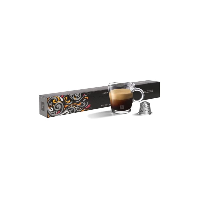 Coffee in capsules, compatible with NESPRESSO (10 capsules, Buenos Aires)