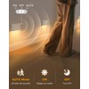 WILLED Stair Lights Indoor,Warm White Rechargeable Night Light,Wireless Motion Sensor