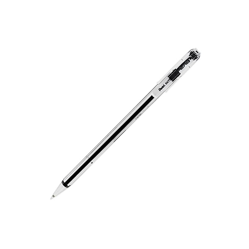 Pentel Superb Ball Pen Fine 0.7mm Tip 0.25mm Line Black