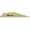 Bohning Alpha Vane Arrow Fletching 2.8" Tan 12PK