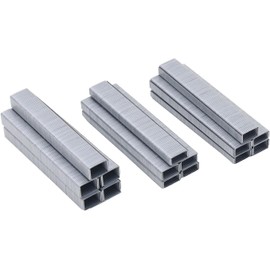 7/16" Narrow Crown Clips (3/16), Galvanized 6400 Counts for Jovant 4V Nail Gun (One Types of Package Box)