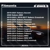 Rexka 10pcs Cowl Vent Air Inlet Duct Push-Type Retainer Clips