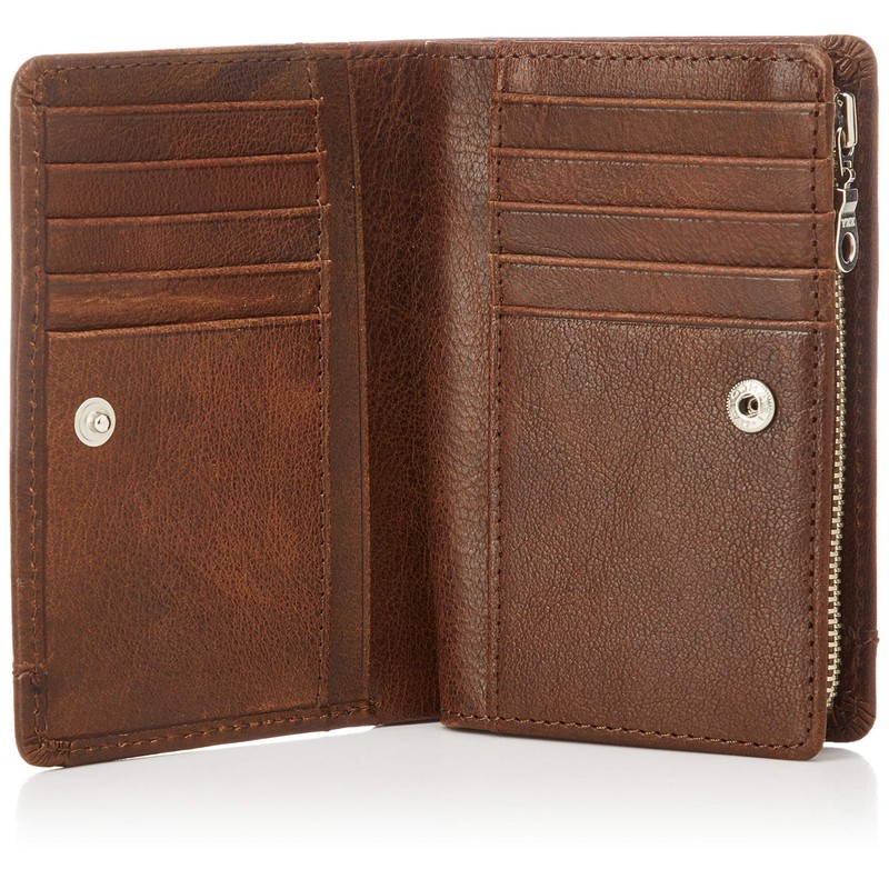 Lee Bifold Wallet, Premium Soft Cow Leather (Cow Leather), Genuine