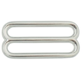 (1.5"(38.1mm), Nickel) - Bluemoona 6 Pcs - 1.5" 38mm Widemouth Triglides Webbing Slides Metal Round 4 Leather Strap Buckles Nickel