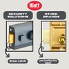Double Locking Night Latch Narrow, Deadlock Yale Type Cylinder (1206GV)