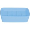 MSV Seifenablage, Plastik, Blau, 25 x 25 x 5 cm