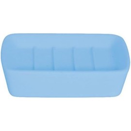 MSV Seifenablage, Plastik, Blau, 25 x 25 x 5 cm