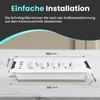 JACEPFY Table Socket with USB Desk Power Strip for Worktop