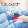 Nail Drill Bits Kit, Sanding Ring Nail Drill Head for