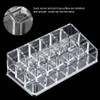 Lipstick Storage Box with 18 Grids, Transparent Acrylic Lipstick Display