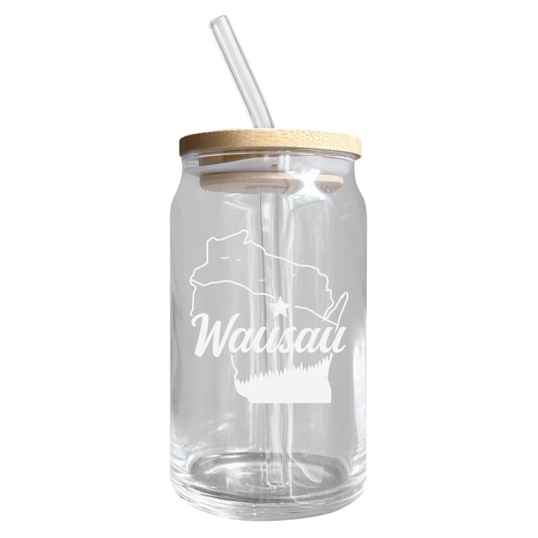 R and R Imports Wausau Wisconsin Design Souvenir 12 oz