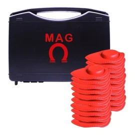 Imanes Mx Kit 20pz Biomagnetismo 2500 Gauss / Dr Goiz Gratis Estuche
