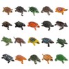 OOTSR 20 Pieces Turtle Figurines, Ocean Animal Small Turtle Realistic