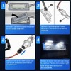 NSLUMO Luci targa LED per Lancia Musa 2004-2012, accessori luce